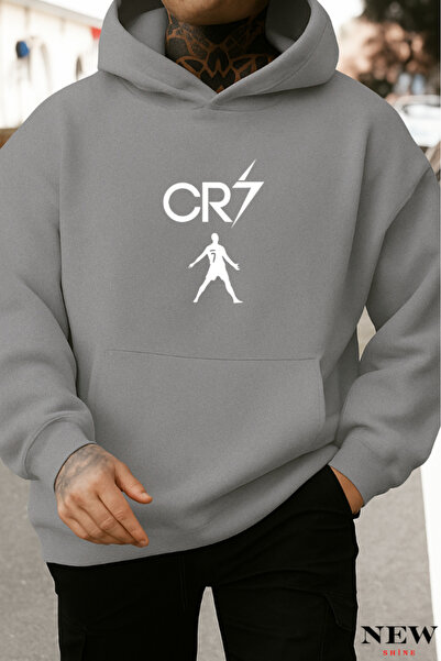 New Shine سويت شيرت مطبوع CR7