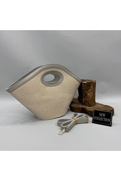 RMY MODA Leather Detailed. Wicker, Compartmentalized, Large Interior Volume, ...