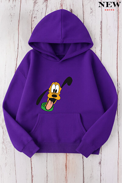 New Shine Cartoon Character Printed Sweatshirt
