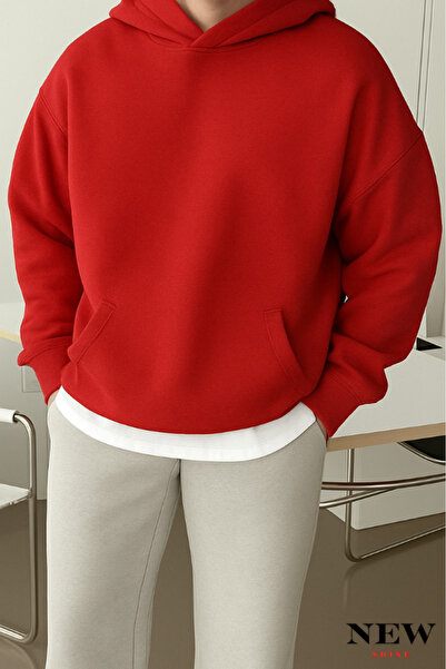 New Shine سويت شيرت بقلنسوة للجنسين