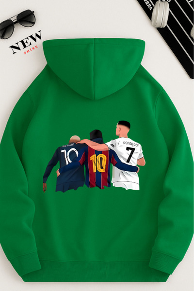 New Shine Φούτερ με στάμπα ποδοσφαιριστή