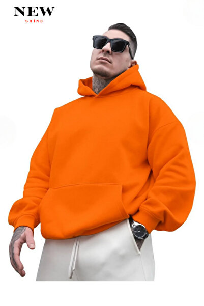 New Shine سويت شيرت بقلنسوة للجنسين