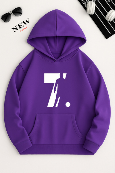 New Shine Ronaldo 7 Printed Sweatshirt