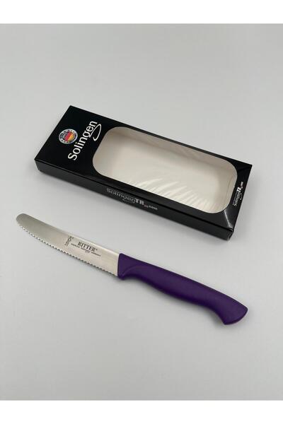 Solingen Orijinal Ritter Tırtıklı Doğrama Bıçağı - Mor