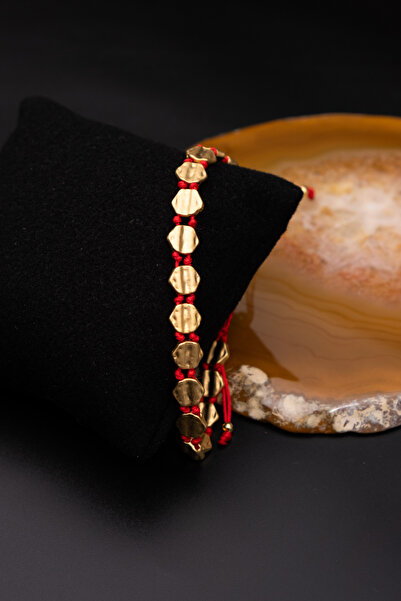 Serenite Collection Rock Altın Kaplama Bronz Bileklik