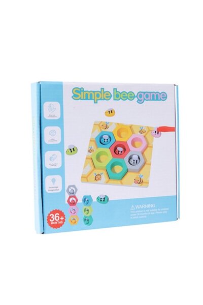 OEM Montessori Educational Game Wooden Puzzle with Bees, Educational Activity...