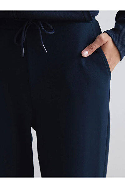 LC Waikiki LCWAIKIKI ClassicLacivert Beli Lastikli Kadın Jogger Eşofman Altı