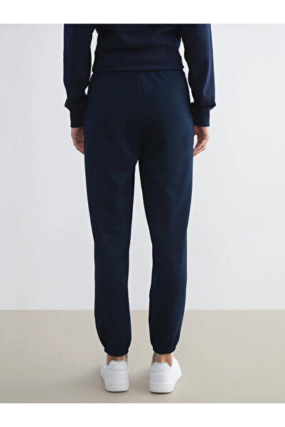 LC Waikiki LCWAIKIKI ClassicLacivert Beli Lastikli Kadın Jogger Eşofman Altı