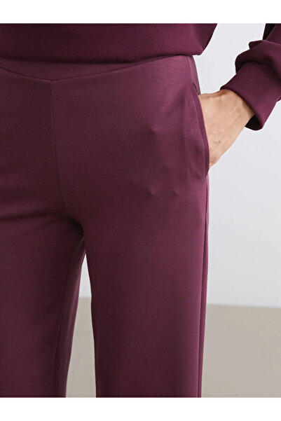 LC Waikiki Women's Wide Leg Sweatpants with Elastic Waist