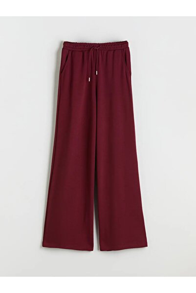 LC Waikiki XSIDEBordo Beli Lastikli Kadın Eşofman Altı