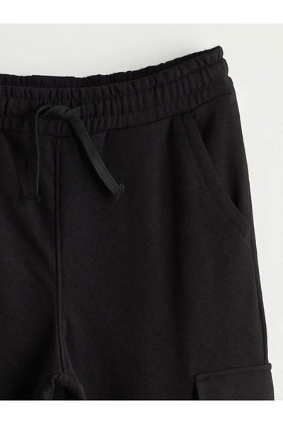 LC Waikiki Boys' Cargo Sweatpants with Elastic Waist