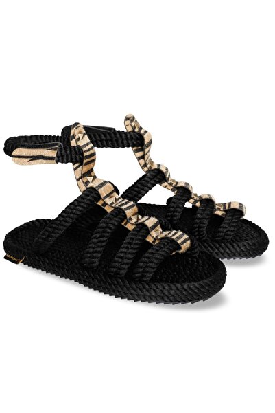 Nomadic Republic Srg.Zeb Serengeti Black Zebra Women's Sandals