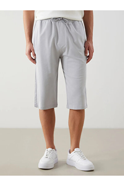 LC Waikiki Gray Standard Fit Men's Roller Shorts