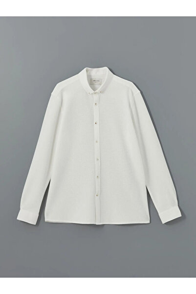 LC Waikiki Сlim Fit чоловіча сорочка з довгими рукавами