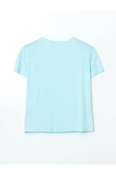 LC Waikiki Set de pijamale pentru damă cu imprimeu cu gât rotund