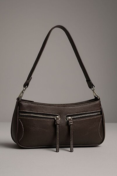 mıchael polo Michael Polo Double Zipper Detailed Handbag and Shoulder Bag for...