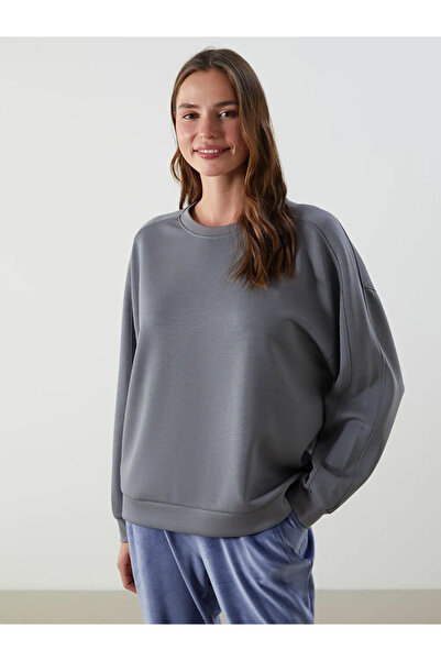 LC Waikiki Crew Neck Oversize Women's Pajama Top