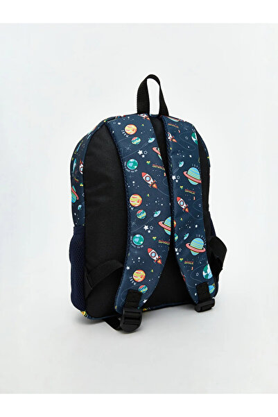 LC Waikiki Училищна чанта за момчета с космически принт