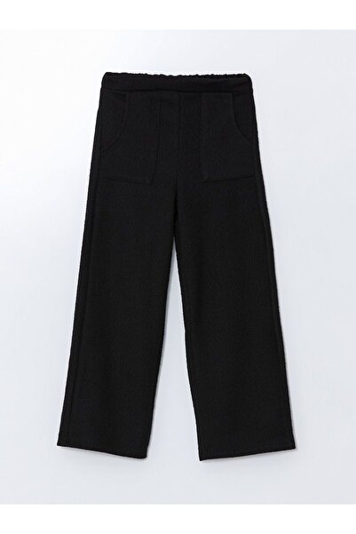 LC Waikiki Lcw Kids Elastic Waist Girls Tweed Pants