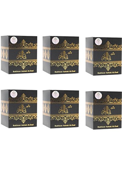 Almas Perfume بخور عاشق العود 30 غرام × 6 قطع