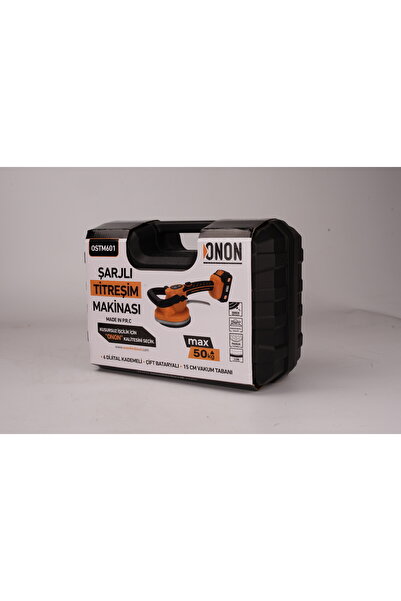 ONON HIRDAVAT ŞARJLI TİTREŞİM MAKİNESİ MAX 50 KG 6 FARKLI KADEME YEDEK BATARYALI
