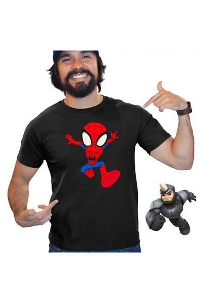 OEM Men's T-Shirt Spiderman Spidey Peter Parker