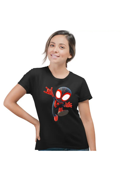OEM Tricou Femei Spin Miles Morales Marvel