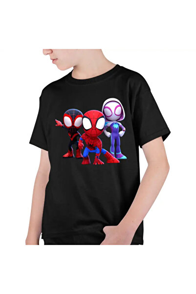 OEM Tricou Copii Baieti Paienjenelul Marvel All Team