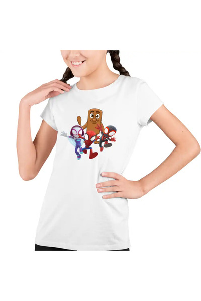 OEM Tricou Copii Fete Paienjenel Tung Sahur Fantoma Spin