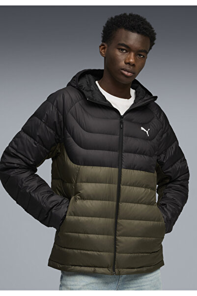 Puma Pánská péřová bunda s kapucí PACKLITE