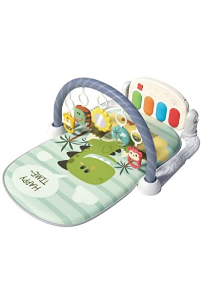 SOLTOY Centru de activitati cu pian 5 in 1 pentru dezvoltarea musculaturii pi...