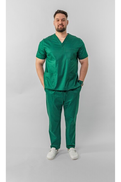 Masstex Clio unisex medical suit - surgical green