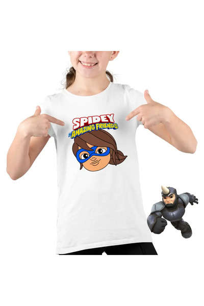OEM Kids Girls T-Shirt Ms Marvel Spidey mis
