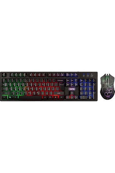 TECH PICK Techpick KM409AE Backlight Gaming Desktop (Keyboard and Mouse)