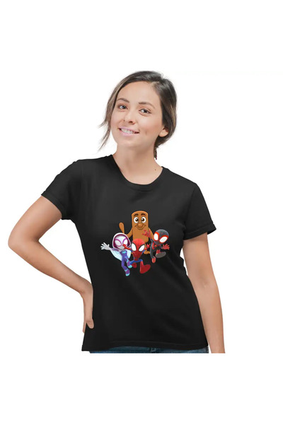 OEM Women's T-shirt Spiderman Tung Sahur Ghost Spin