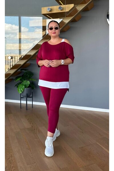 Vio Moda Büyük Beden Garnily Tights Set