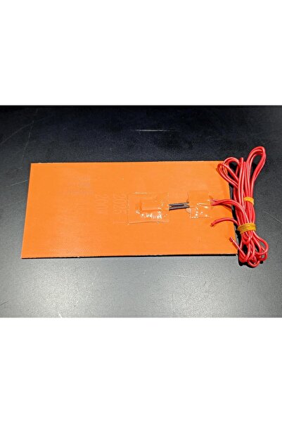 SERN Esnek Silikon Açık Büfe 20x10cm Yapışkanlı Termikli Isıtıcı Rezistans 20...