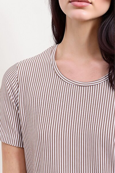 Hiccup Μπλουζάκι με ριγέ γιακά BDART