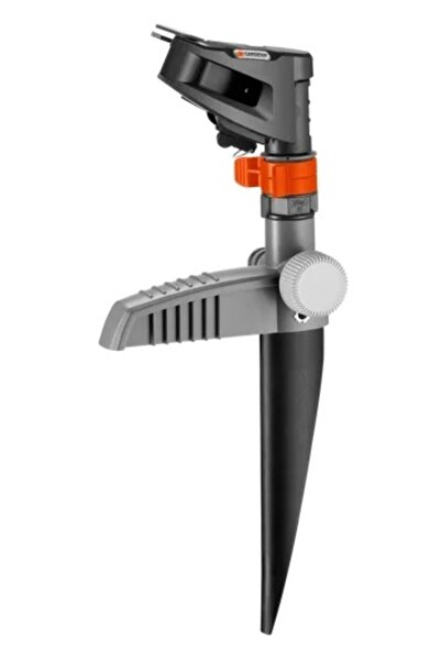 Gardena Aspersor , pulsator, reglabil 25 - 360 grade, aria de udare 490 mp, raza de stropire 12.5 m
