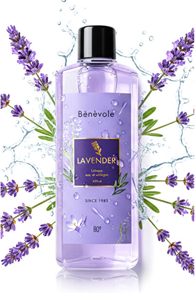 Benevole Lavanta 80 Derece Kolonya Serisi 400 ml | Ferahlatıcı ve Kalıcı Koku Çeşitleri