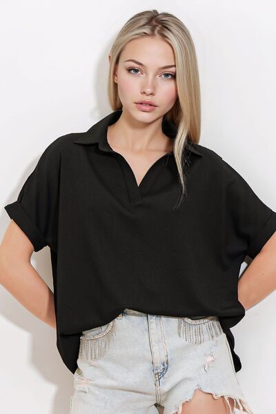 Hiccup Μπλούζα με υφή BDART με λαιμόκοψη πόλο