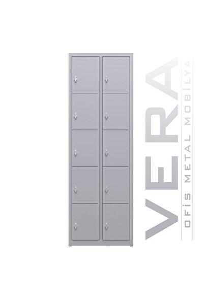 verametal Çelik Dosya Dolabı Metal Dolap Ofis Dolapları Arşiv , Garaj , Bahçe , Kiler , Balkon 80X38X120
