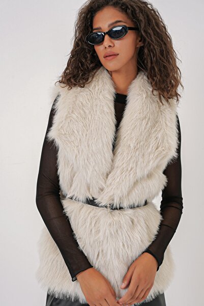 Hiccup Vestă din blană artificială BDART