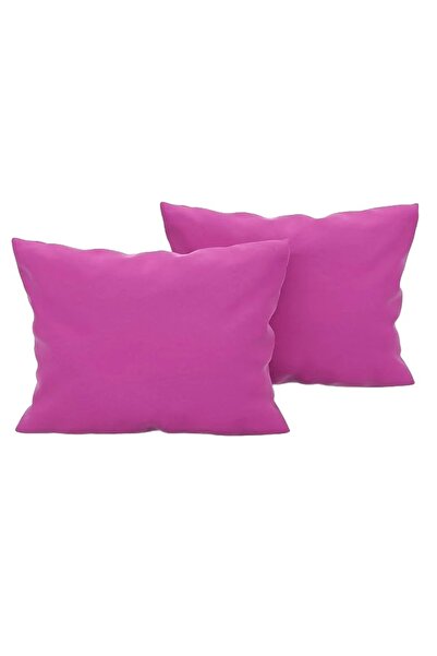 Dreamzie Set of 2 pillowcases, microfiber, pink, 40 x 80 cm