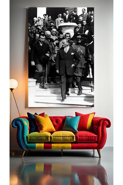 özkacar ATATURK PORTRET XV Kućni Zid Salon Kozmetički Salon Kancelarija Proda...