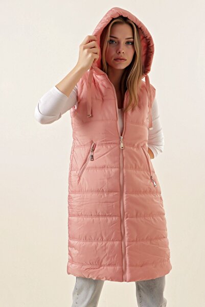 Hiccup Γιλέκο με κουκούλα και μακρύ φερμουάρ BDART