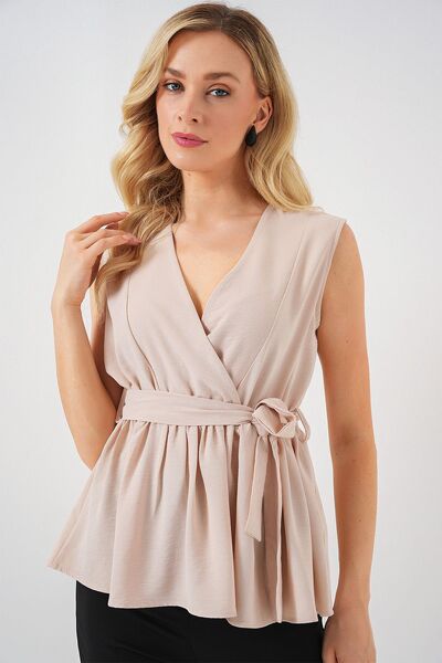 Hiccup Μπλούζα BDART με λαιμόκοψη σε σχήμα V με κορδόνια