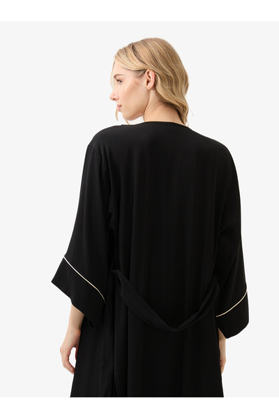 Blackspade Women's Dressing Gown 51908 - Black
