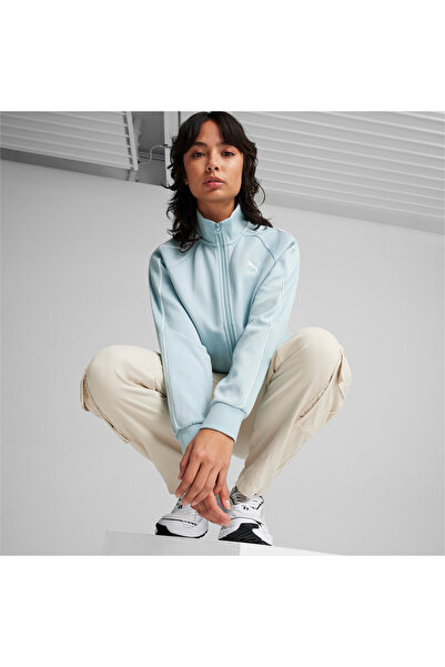 Puma Womens T7 Track Jacket - Blue