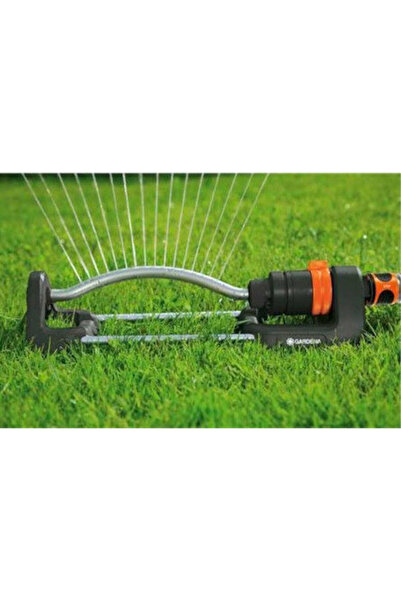 Gardena Aspersor Aqua S, oscilant, raza de stropire reglabila intre 7 - 17 m, suprafata de irigar...